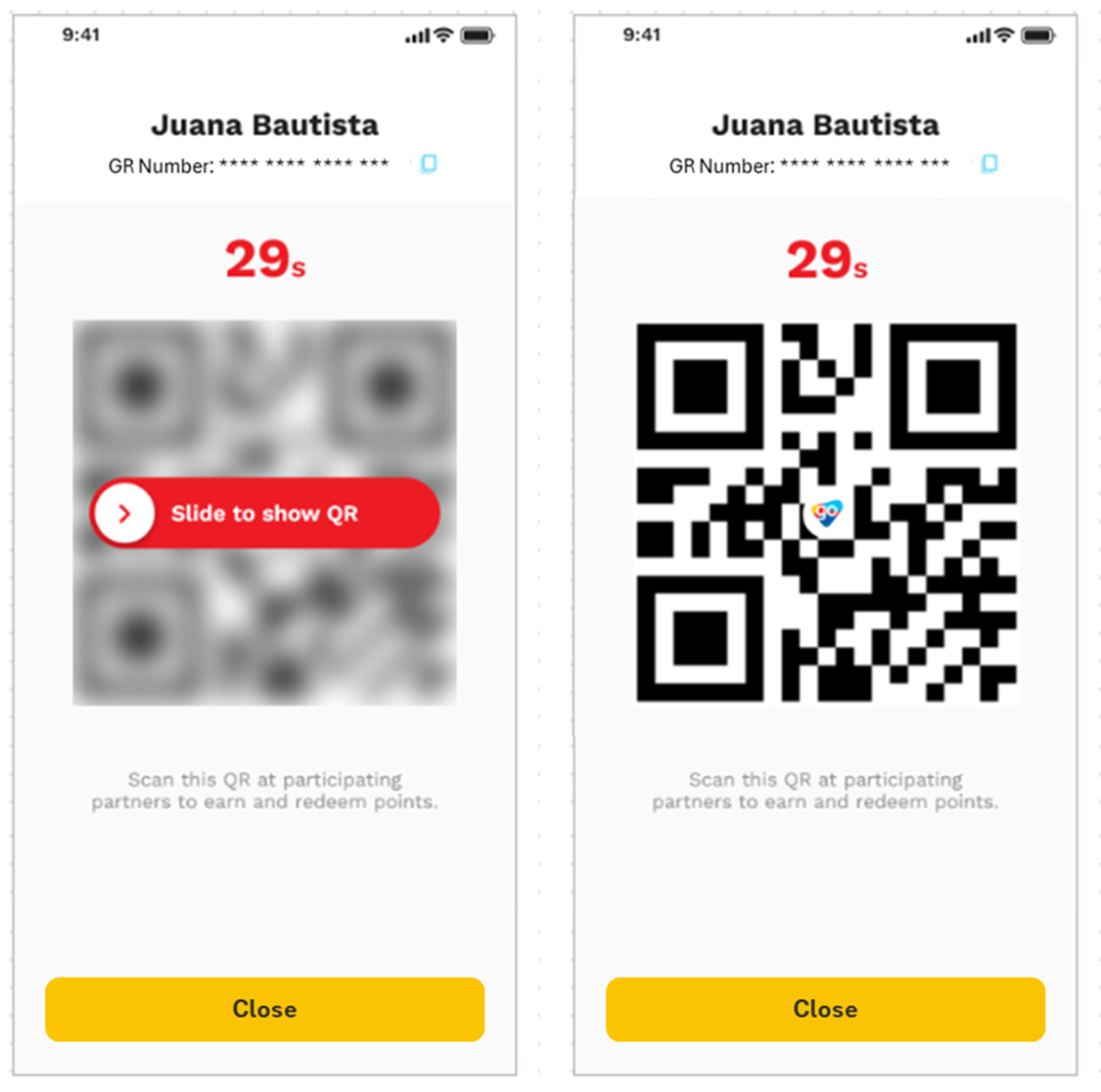 How to view your QR code – Go Rewards Help Center